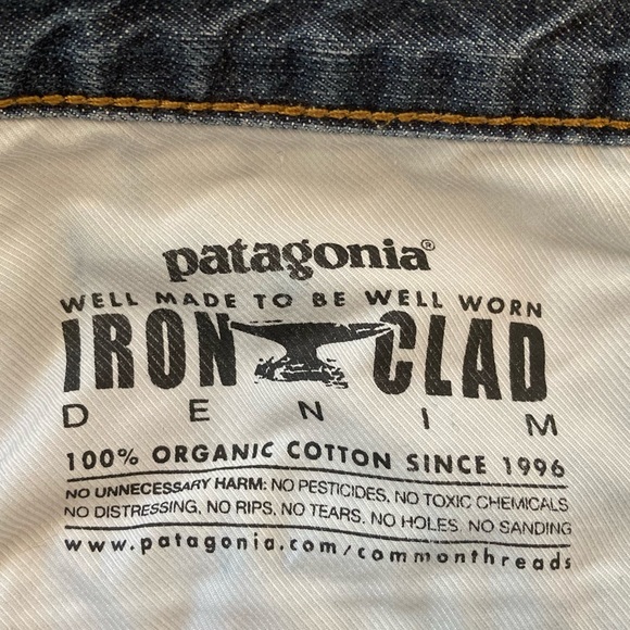 Patagonia jeans size 32 waist x 30 inseam nice condition - Picture 8 of 10